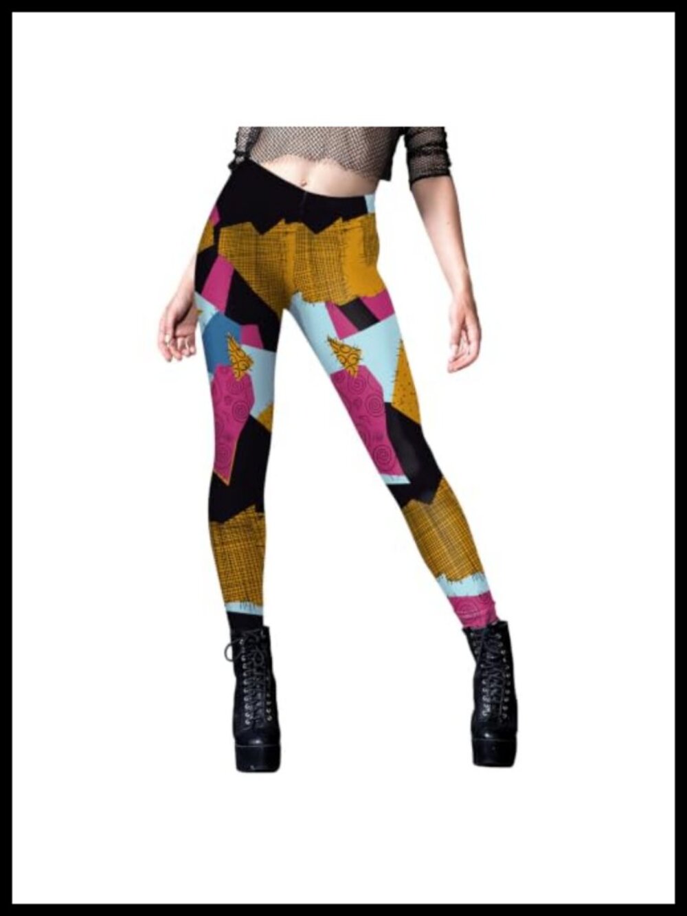 Halloween Print High Waist Skinny Leggings Yoga Pants